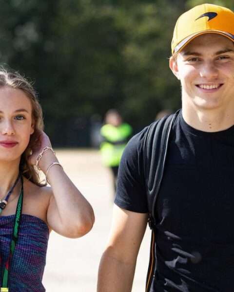 Oscar Piastri + Lily Zneimer