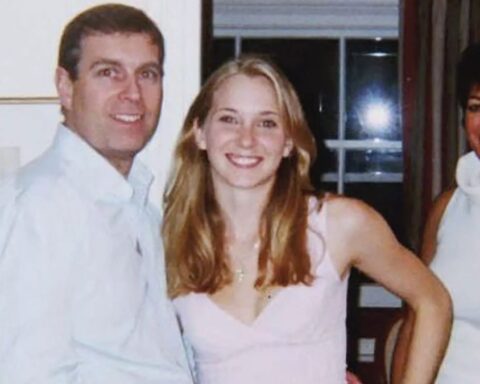 Prince Andrew, Virginia Giuffre and Ghislaine Maxwell.