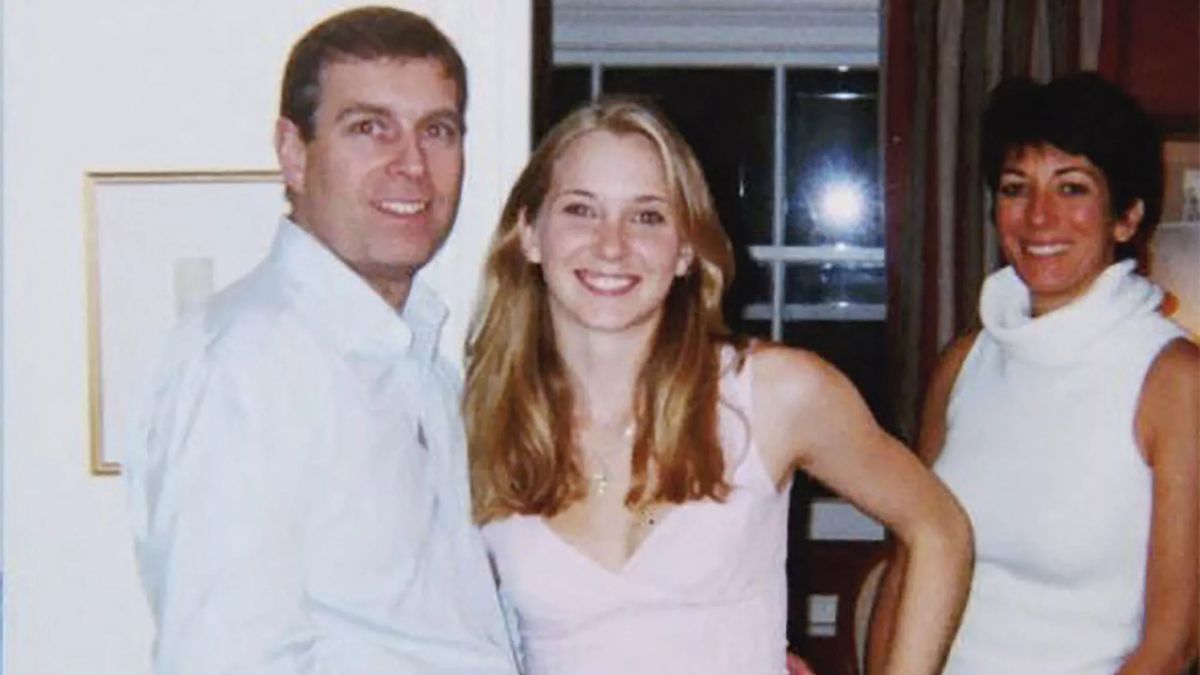 Prince Andrew, Virginia Giuffre and Ghislaine Maxwell.