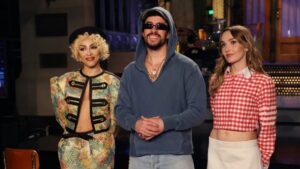 SNL Kicks Off Season 51 with Bad Bunny Hosting and Doja Cat Performing “AAAHH MEN!”
