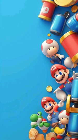 Super Mario Bros Wallpaper for iPhone & Android