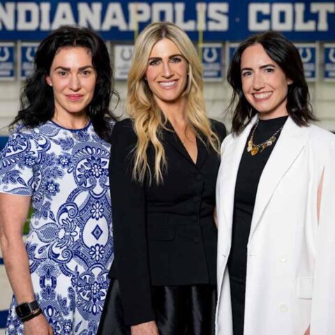 The Irsay Sisters: Carlie Irsay-Gordon, Casey Foyt, and Kalen Jackson.