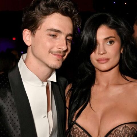 Timothée Chalamet with Kylie Jenner