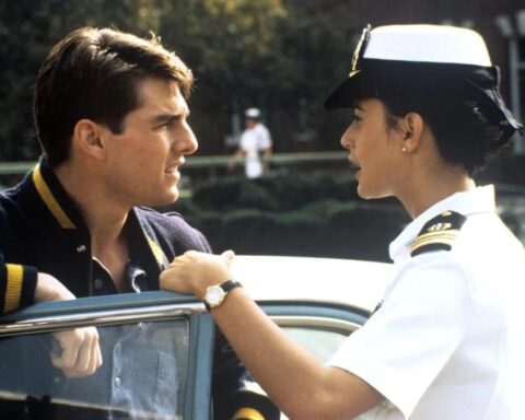 Tom Cruise and Demi Moore in "A Few Good Men"