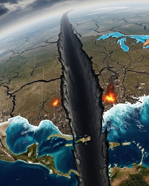 ‘USA Split’ Earthquake
