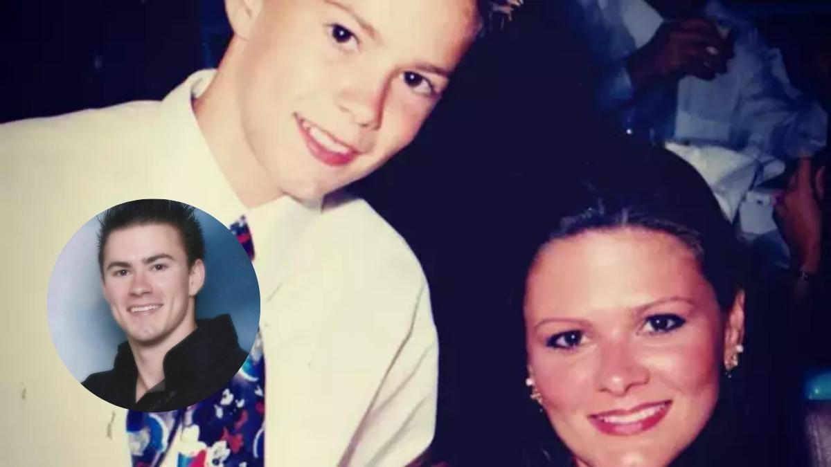 Chris Todd Erick with His Mother