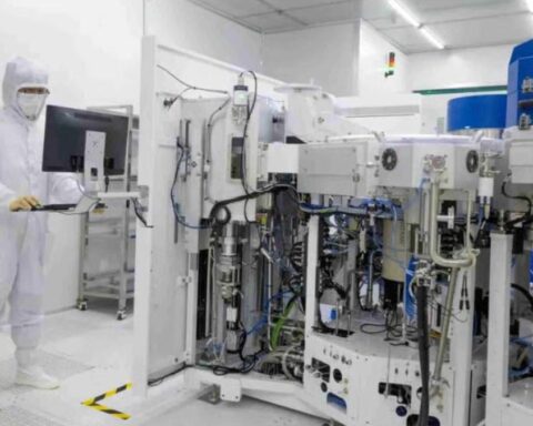 Inside a CHIPX lab in Wuxi.