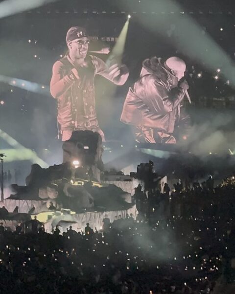 Kanye West & Travis Scott at Tokyo Live