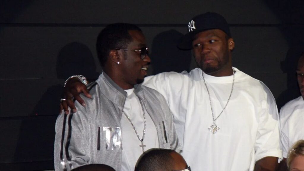 Diddy with 50 Cent