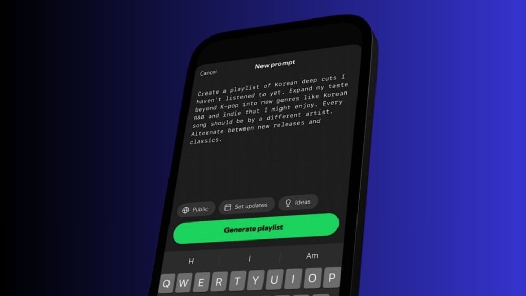 Spotify AI Playlists