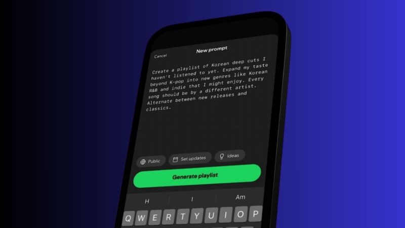 Spotify AI Playlists
