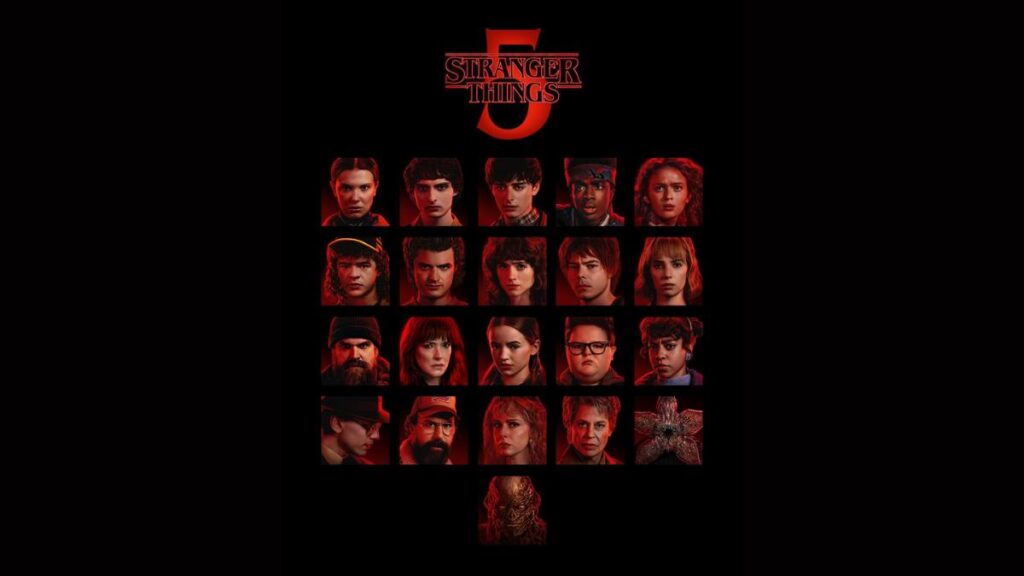 Stranger Things Profile Icons for Netflix