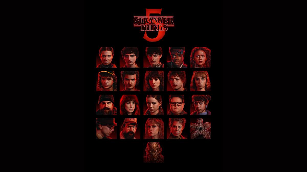 Stranger Things Profile Icons for Netflix