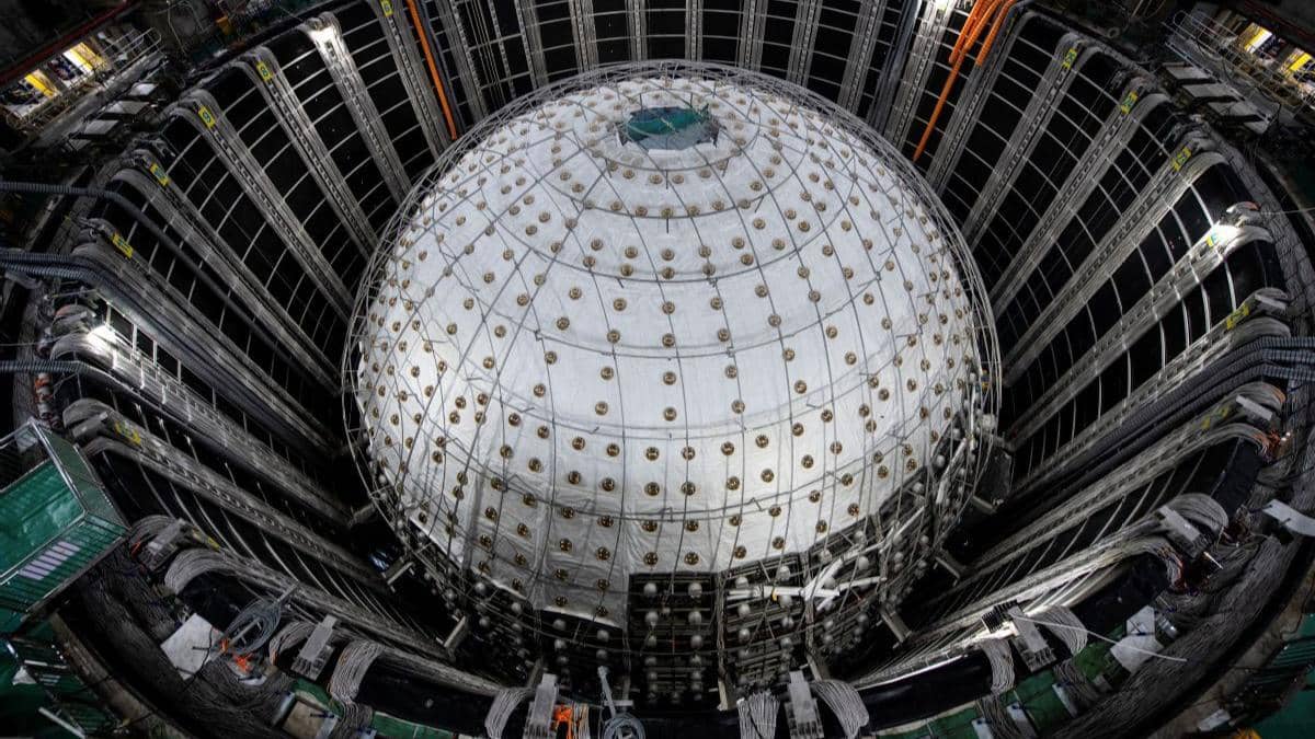 The central detector of the Jiangmen Underground Neutrino Observatory