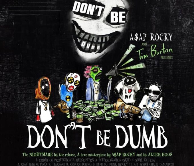 A$AP Rocky ― Don’t Be Dumb Album Cover
