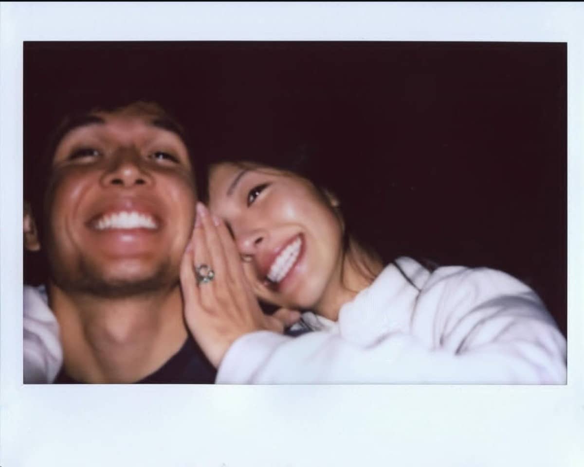 Alex Albon and Lily Muni