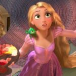 Australian actress Teagan Crof as Rapunzel in the live action adaptation of Disney's 'TANGLED'