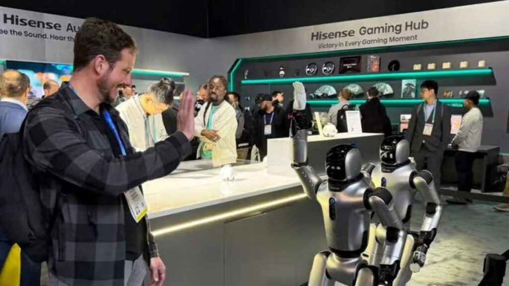 Netflix Brings Pop Culture to CES 2026 While Embracing AI in Marketing CES 2026 Robot