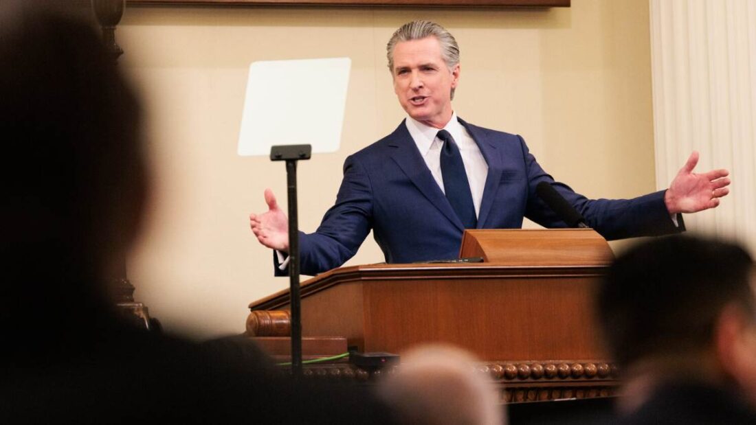 California Governor Gavin Newsom