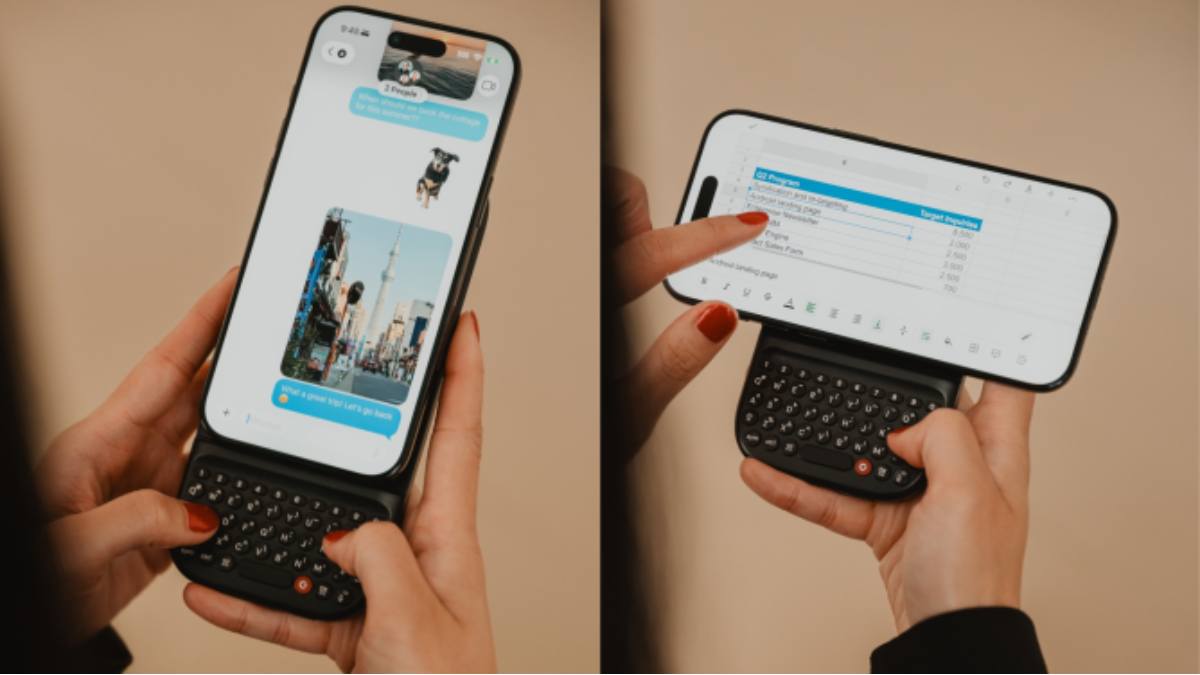 Clicks Phone with Keyboard