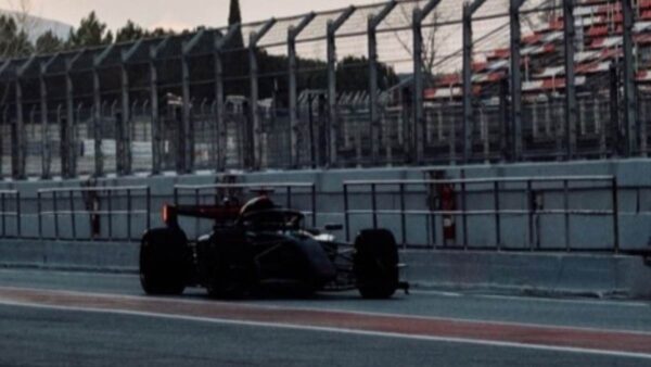 First Audi 2026 F1 Car in Barcelona Test