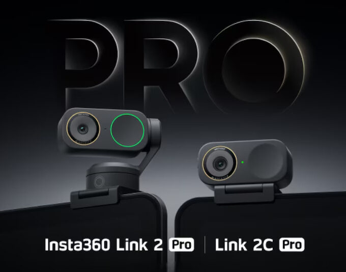 Insta360 Link 2 Pro and Link 2C Pro With 4K AI Cameras
