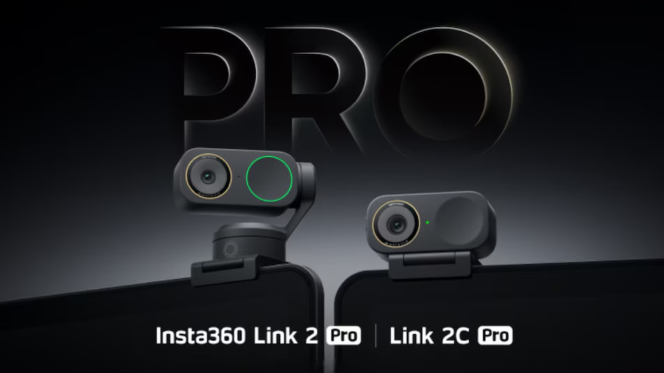Insta360 Link 2 Pro and Link 2C Pro With 4K AI Cameras
