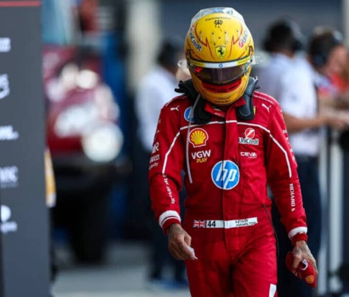 Lewis Hamilton at Ferrari