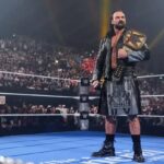 New Undisputed WWE Champion Drew McIntyre enters the ring during SmackDown at OVO Arena Wembley on January 16, 2026 in London, England.