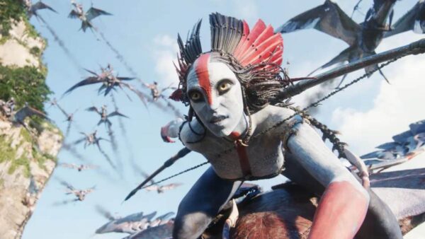 Oona Chaplin in "Avatar: Fire and Ash."