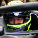 Sergio Perez testing 2026 Cadillac F1 Car