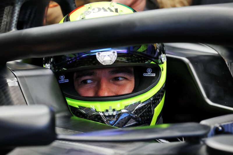 Sergio Pérez Takes Cadillac F1 Car on First Shakedown