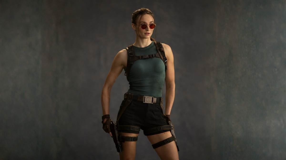 Sophie Turner as Lara Croft