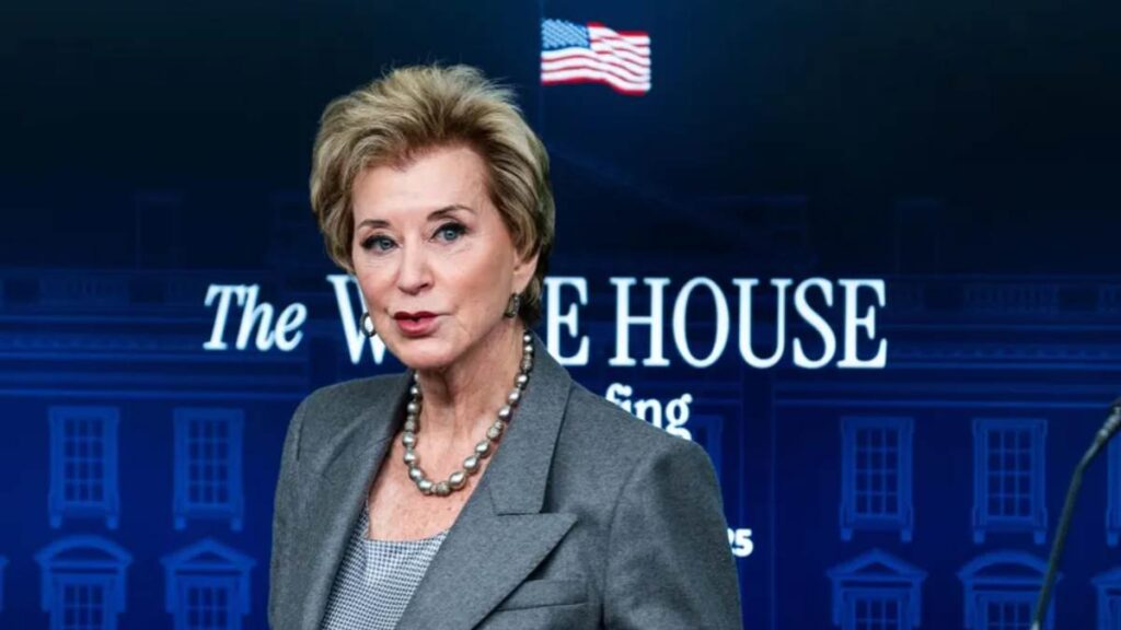 Student Loan Borrowers Face Tax Refund Losses as Collections Restart US Secretary of Education Linda McMahon