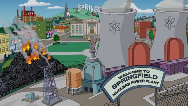 Welcome to Springfield Nuclear Power Plant - The Simpsons