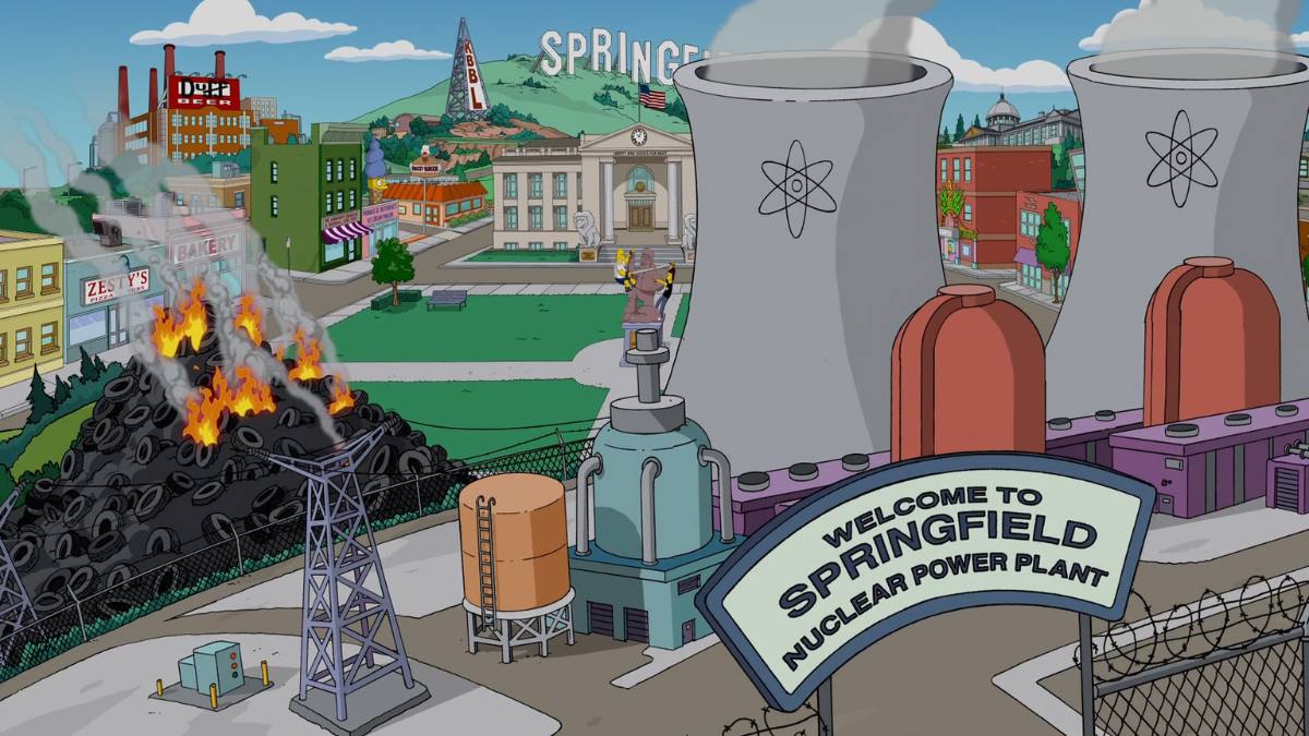 Welcome to Springfield Nuclear Power Plant - The Simpsons