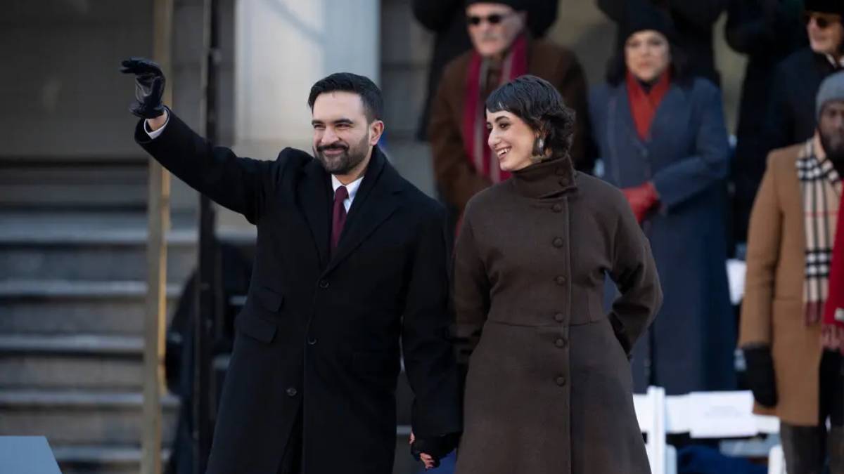 Zohran Mamdani NYC Mayor inauguration ceremony