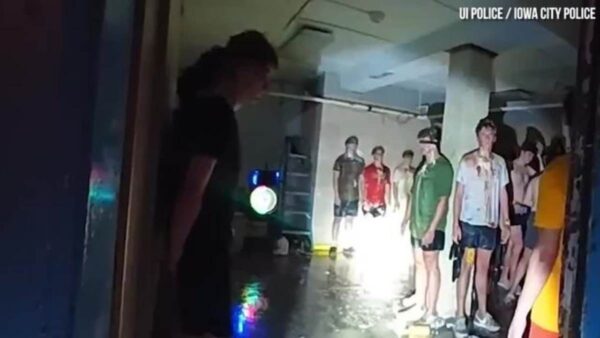 56 Blindfolded Men Found in Frat House Basement During Police Raid