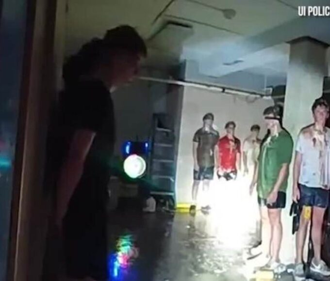 56 Blindfolded Men Found in Frat House Basement During Police Raid