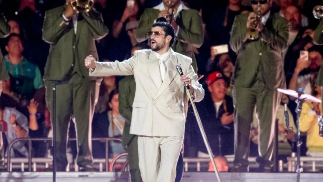 Bad Bunny at Super Bowl LX Halftime Show