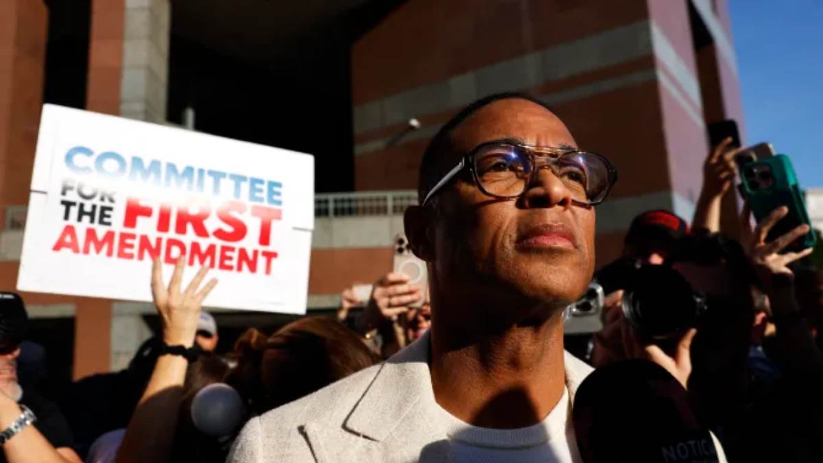 Former CNN anchor Don Lemon