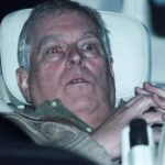 Former Prince Andrew after being arrested on Feb. 19.