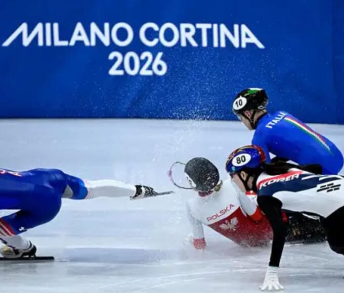 Kamila Sellier was struck in the face