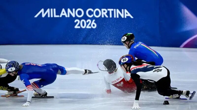 Polish Speed Skater Injured After Opponent’s Skate Slashes Face at Olympics