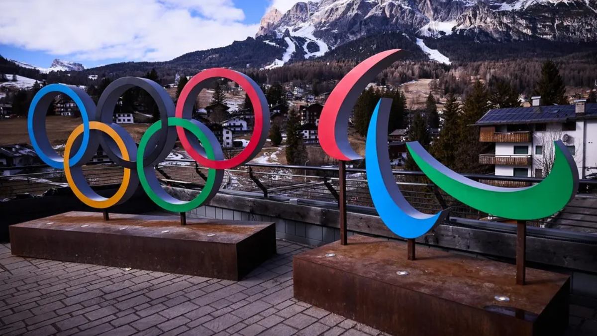 Olympics Rings and Paralympics Agitos