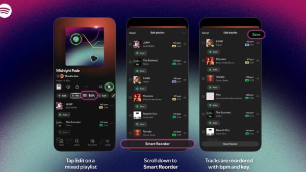 Spotify Smart Reorder