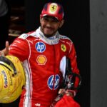 Lewis Hamilton on Ferrari