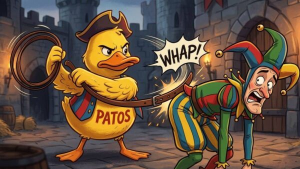 Patos Duck Whipping Jester