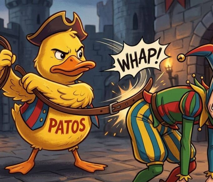 Patos Duck Whipping Jester