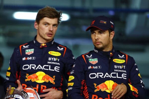 Sergio Perez Max Verstappen